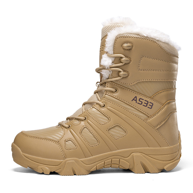 Herren Hohe Winter-Boots mit isolierender Fütterung und rutschfester Sohle R&B