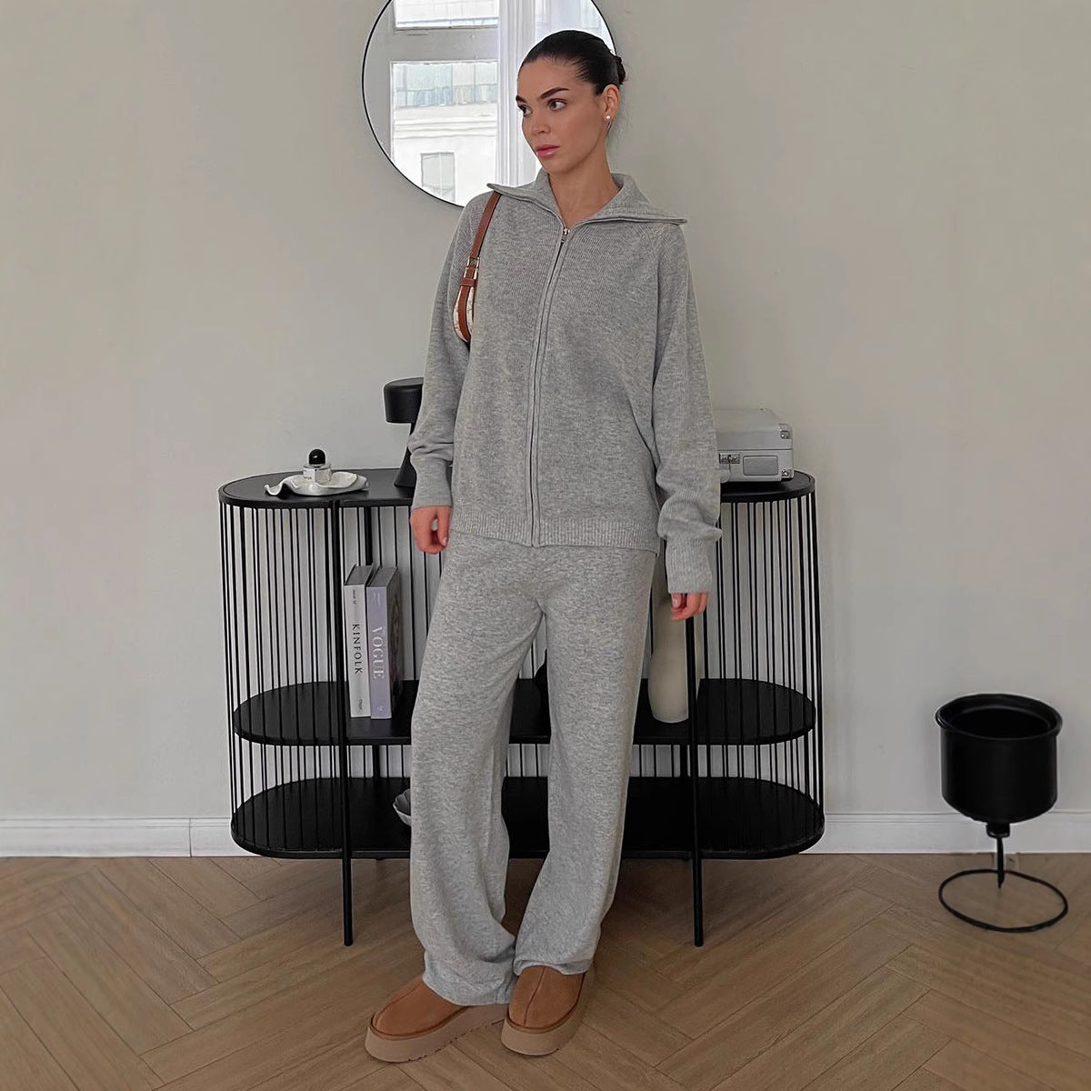 Damen gemütliches Fleece-Set R&B