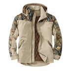 Damen wetterfeste Outdoorjacke mit vielseitigem Camouflage-Design R&B