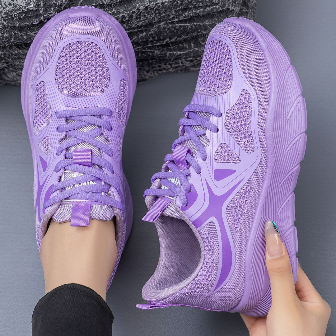 Damen Sportliche Leichtgewicht Laufschuhe mit atmungsaktivem Mesh R&B
