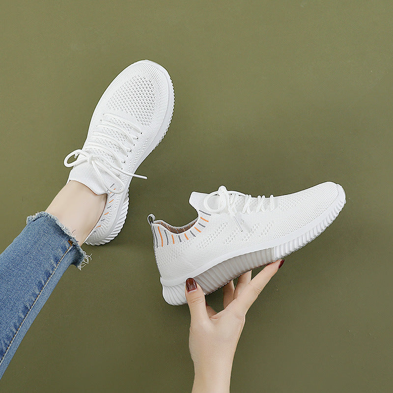 Damen Atmungsaktive Freizeit-Sneaker mit elastischem Einstieg und rutschfester Sohle R&B