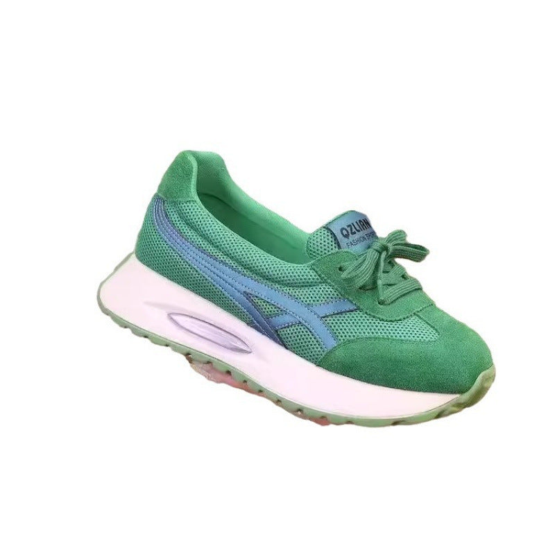 Damen Sportliche Sneaker mit atmungsaktiver Mesh-Oberfläche und gepolstertem Komfortfußbett R&B