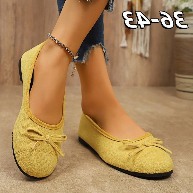 Damen Ballerinas mit zartem Schleifen-Design R&B
