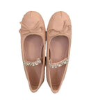 Damen Ballerinas mit elegantem Schleifenakzent und hochwertigem Innenfutter R&B