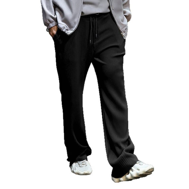 Damen elegante Relaxed Fit Hose mit Gummi-Taille R&B