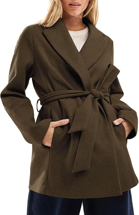 Damen Elegante und bequeme Wickeljacke R&B