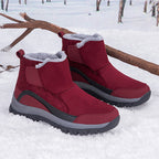 Damen Winterstiefel mit rutschfester Sohle und isolierendem Futter R&B