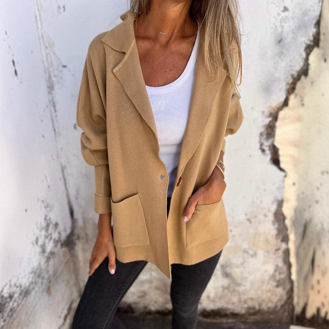 Damen modische Oversized Blazer R&B