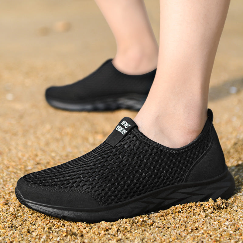 Damen Atmungsaktive Slip-On Sneakers mit flexiblem Sohlenprofil R&B