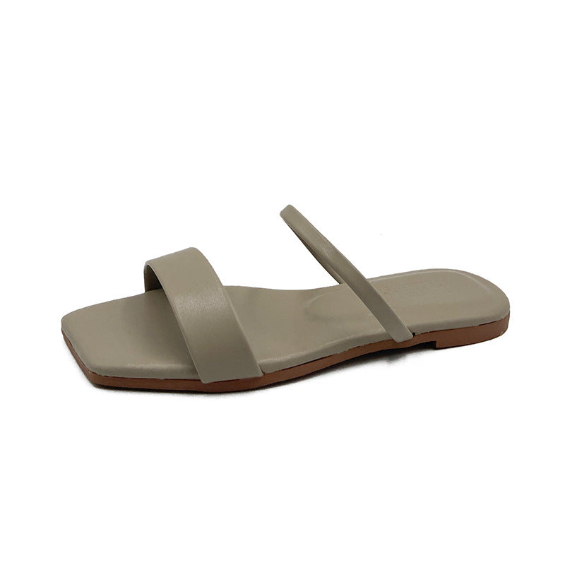 Damen Minimalistische Riemensandaletten mit elegantem Design und bequemer Fußbettgestaltung R&B