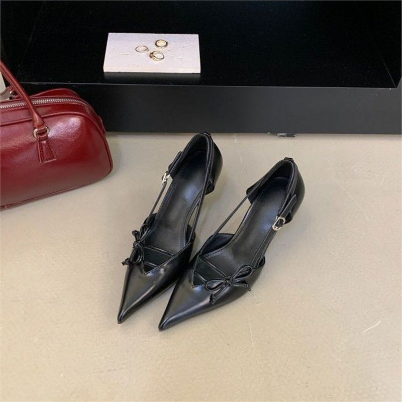 Damen Slingback Pumps mit raffinierter Schleifenverzierung R&B