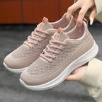 Damen Komfortable Laufschuhe mit atmungsaktivem Mesh-Obermaterial und gepolsterter Sohle R&B