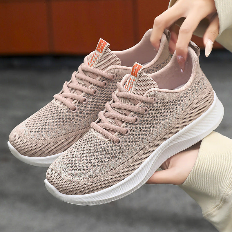 Damen Komfortable Laufschuhe mit atmungsaktivem Mesh-Obermaterial und gepolsterter Sohle R&B