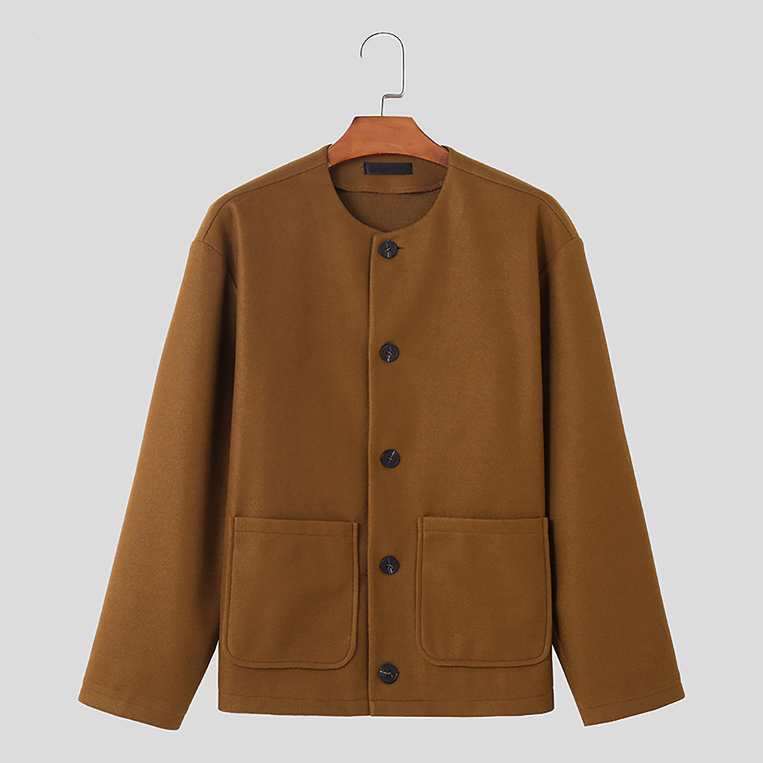 Damen Übergangsjacke mit praktischen Taschen und Knopfverschluss R&B