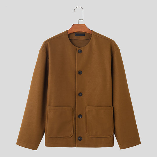 Damen Übergangsjacke mit praktischen Taschen und Knopfverschluss R&B
