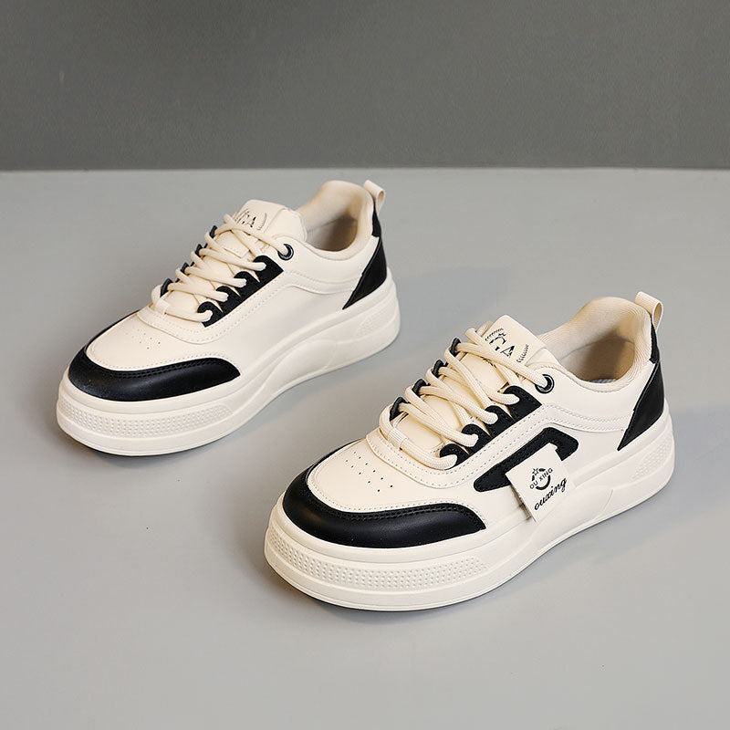 Damen modische Sneakers mit verstärktem Sohlenprofil und atmungsaktiver Obermaterialstruktur R&B