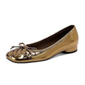 Damen Elegante Ballerinas mit geflochtener Vorderseite und bequemer Sohle R&B