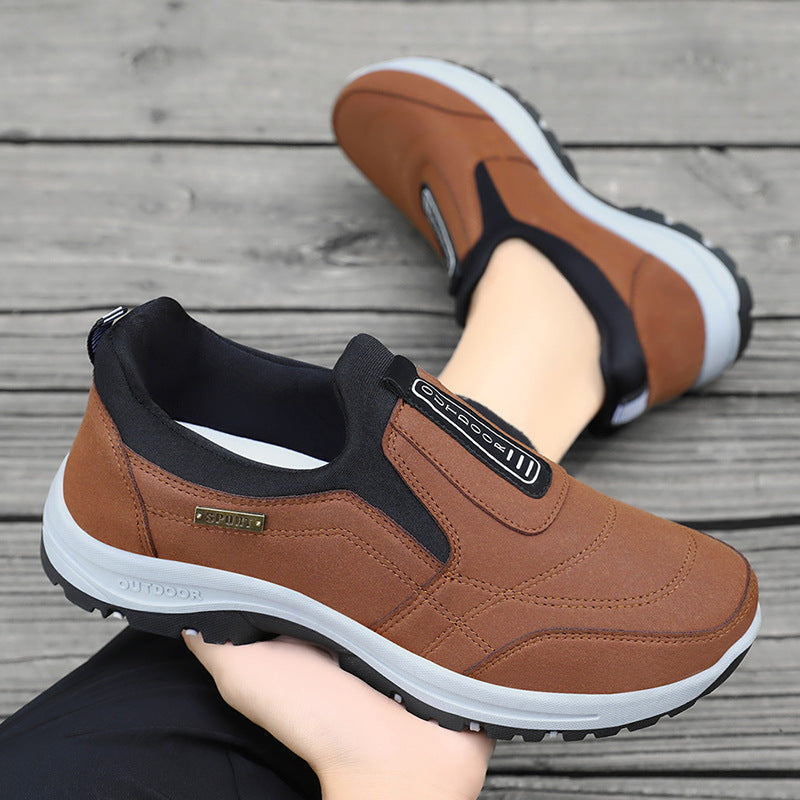 Damen Komfortable Slip-On Freizeitschuhe mit rutschfester Sohle R&B