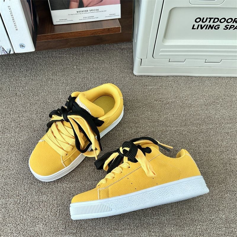 Damen Sneakers im Retro-Stil mit gepolsterter Zunge und atmungsaktivem Obermaterial
