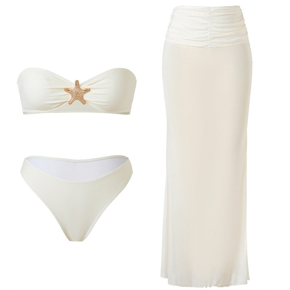 Damen Maxi-Rock mit flexibel einstellbarem Oberteil R&B