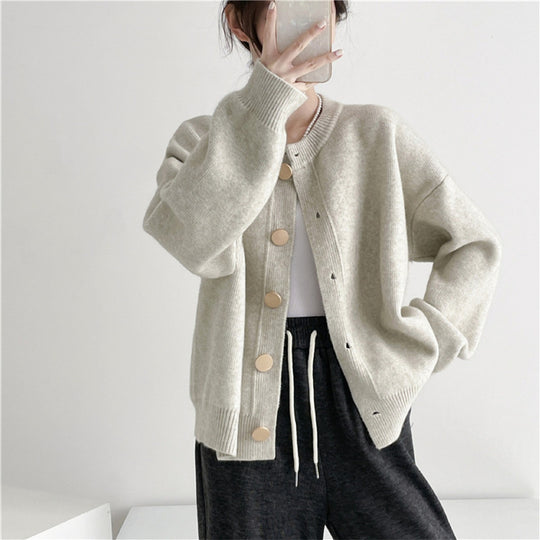 Damen Modischer Strickpullover R&B