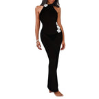 Damen Netzkleid mit floralen Akzenten R&B