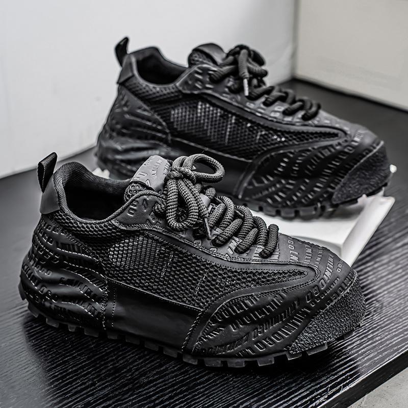 Damen atmungsaktive Sport-Sneaker mit innovativer Textur und rutschfester Sohle R&B