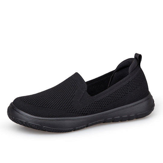 Damen Bequeme Slip-On Laufschuhe aus atmungsaktivem Mesh R&B