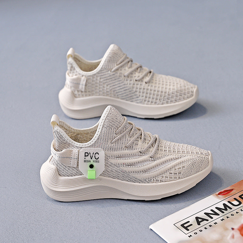 Damen Sportliche Sneakers mit atmungsaktivem Obermaterial und stabiler Sohle R&B