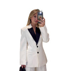 Damen Blazer mit kontrastierendem Revers R&B