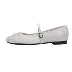 Damen Ballerinas mit verstellbarem Riemen und zierlichem Schleifendetail R&B