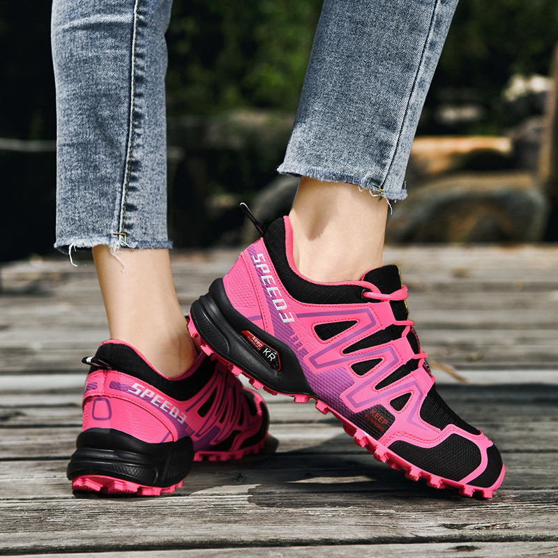 Damen Hochwertige Trailrunning-Schuhe mit rutschfester Sohle und atmungsaktivem Obermaterial Heidi Mode