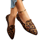 Damen Ballerinas im R&Brnen Leopardenmuster R&B