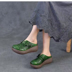 Damen Komfortable Clogs mit luftigen Details und rutschfester Sohle R&B