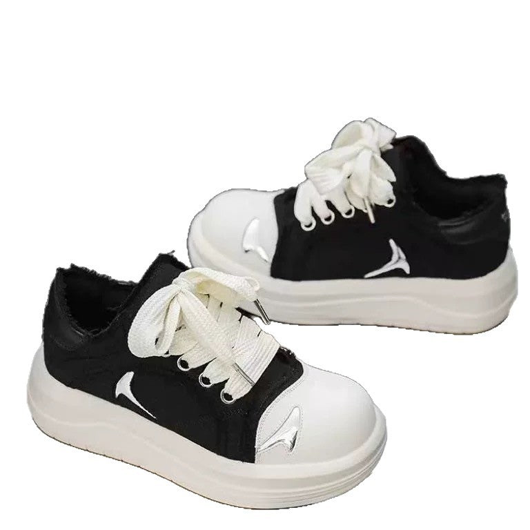 Damen Hochwertige Sneaker mit innovativer Schnürdetails und bequemer Dämpfung
