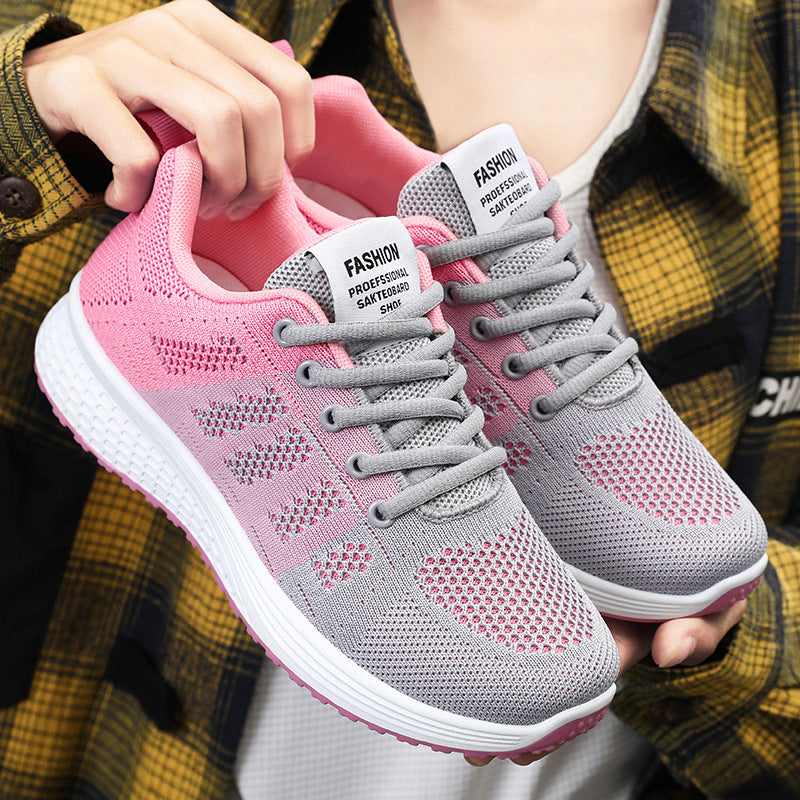 Damen Sportliche Sneaker mit atmungsaktivem Obermaterial und ergonomischer Dämpfung R&B