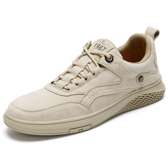 Herren Bequeme Sneaker aus hochwertigem Wildleder mit atmungsaktiver Sohle R&B