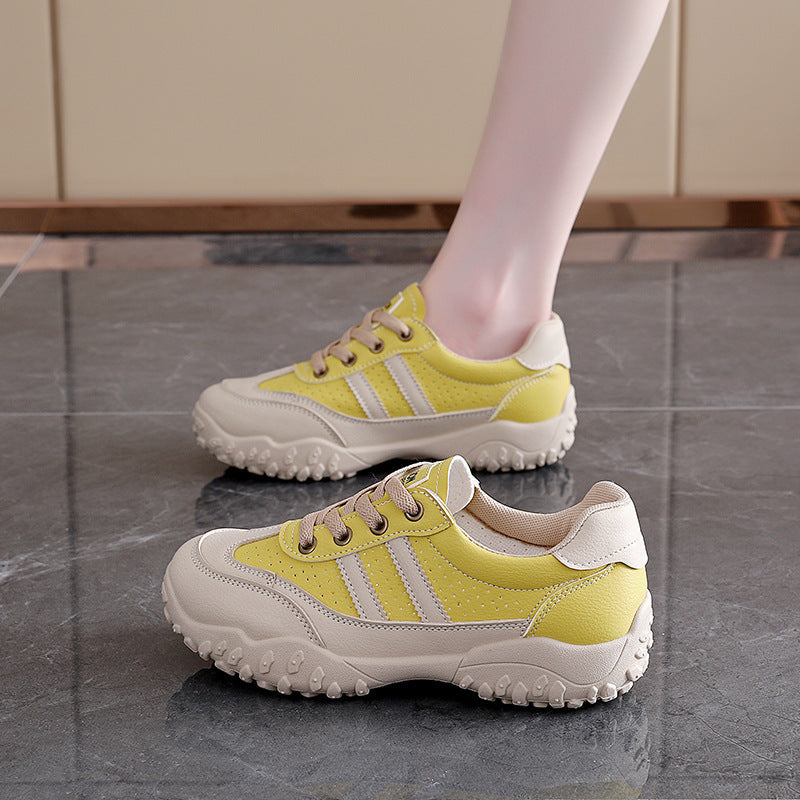 Damen Sportliche Lauf-Sneaker mit rutschfester Profilsohle und atmungsaktiver Mesh-Oberfläche R&B