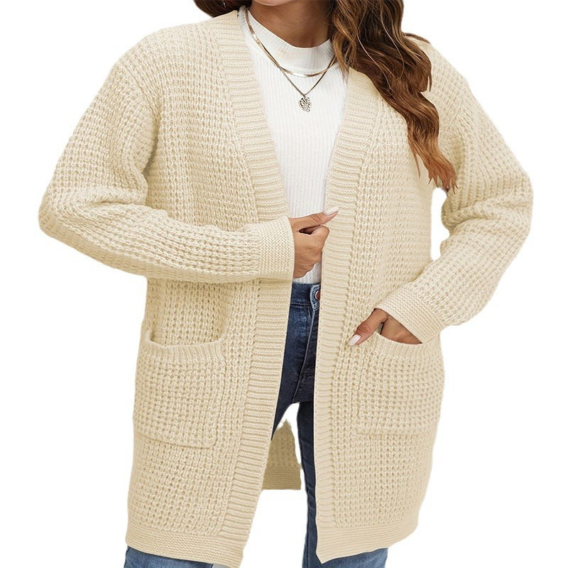 Damen modischer Strickcardigan R&B