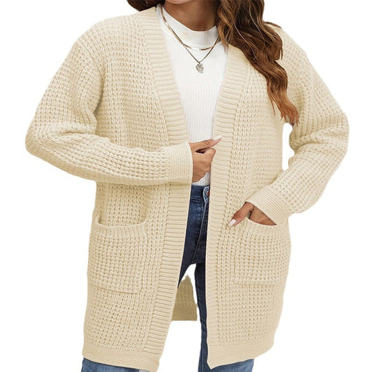 Damen modischer Strickcardigan R&B