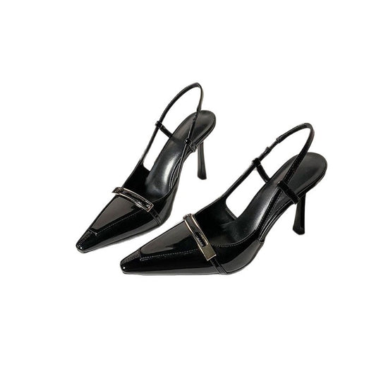 Damen Slingback Pumps mit elegantem Spitzendesign R&B