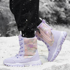 Damen Gefütterte Winterboots mit rutschfester Sohle und modischem Design R&B