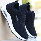 Damen Bequeme und atmungsaktive Sneakers mit stoßdämpfendem Komfort R&B