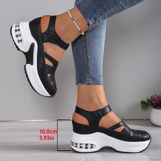 Damen Plateau Sandalen R&B