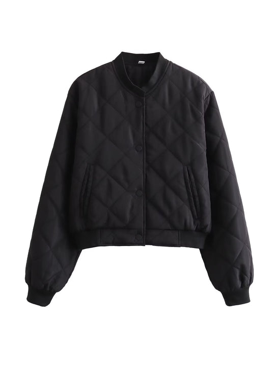 Damen gesteppte Übergangsjacke mit modernem Schnitt und praktischen Taschen R&B