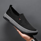 Damen Slip-On Sneakers mit atmungsaktiver Oberflächenstruktur