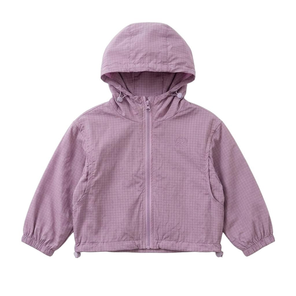 Unisex Nan leichte Ripstop Kapuzenwindjacke für Kinder R&B