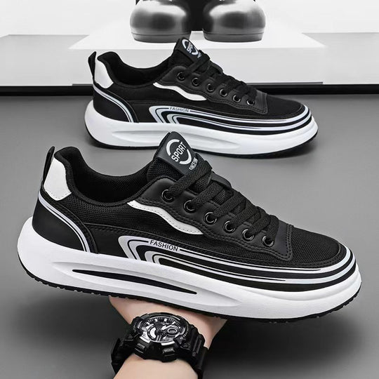 Damen Sportliche Sneakers mit atmungsaktiver Mesh-Oberfläche und stabiler Laufsohle R&B