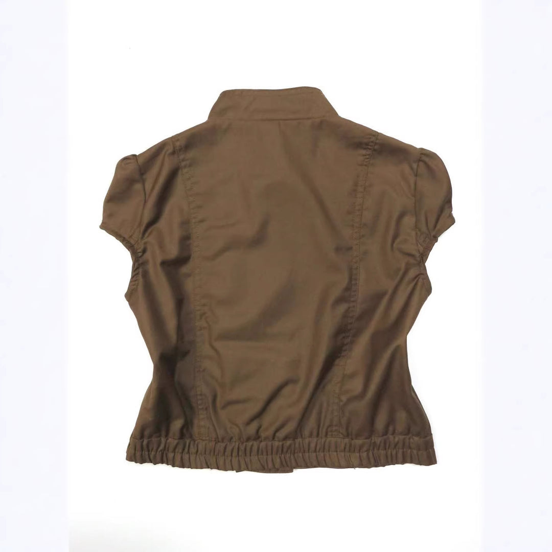 Damen Elegante Bluse mit Rüschen R&B