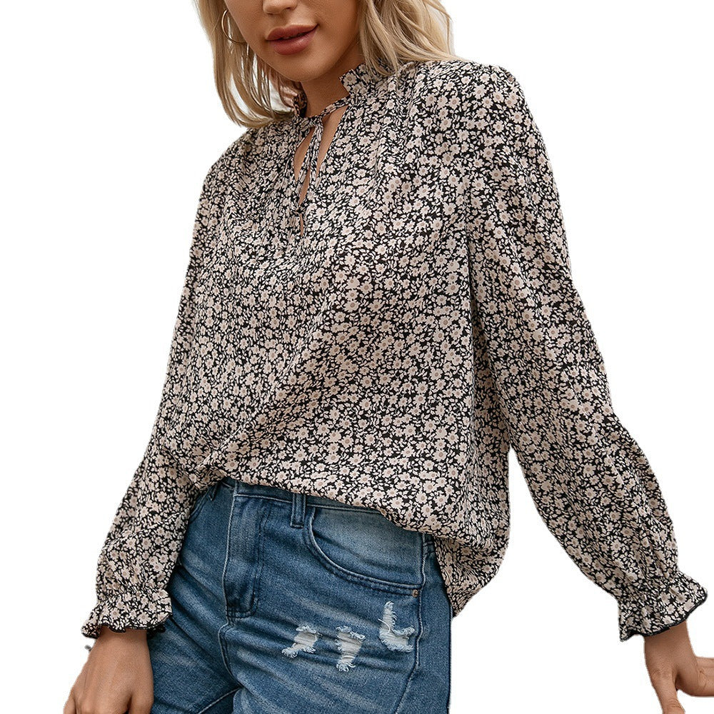 Damen Bluse mit Blumenmuster R&B